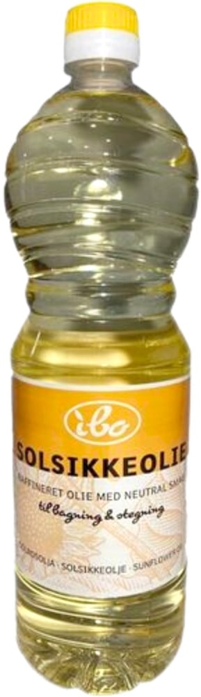 Ibo Raffineret Solsikkeolie 1 l