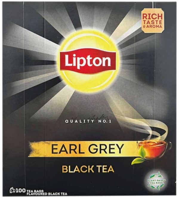 Lipton Earl Grey Te 100 stk