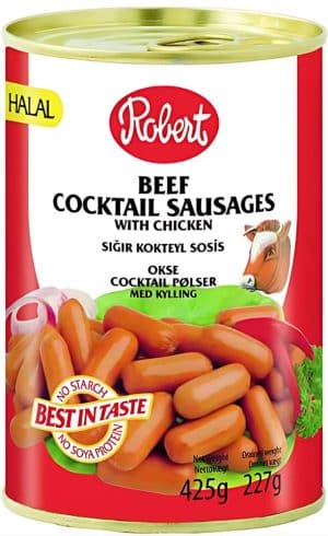 Robert Cocktailpølser Okse & Kylling 425 g