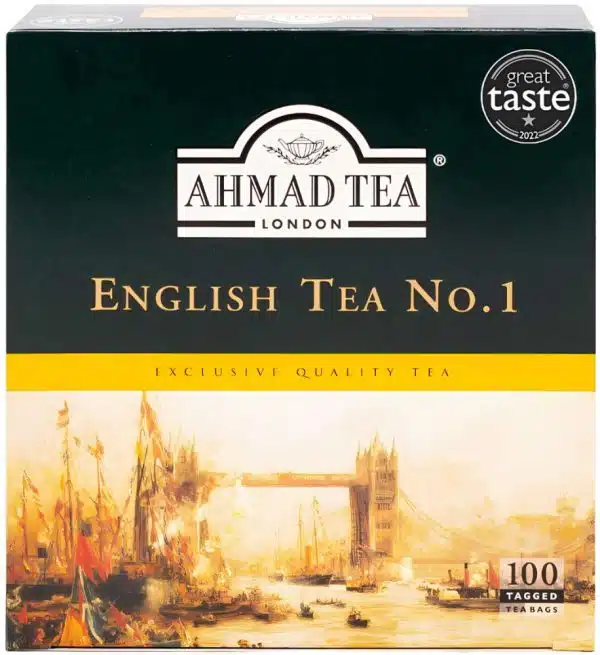 Ahmad Tea English Tea No. 1, 100 stk