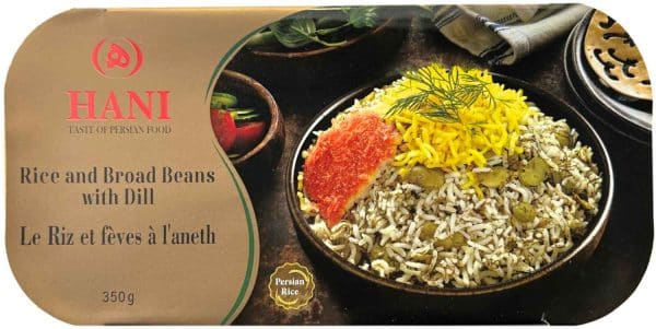 Hani Ris & Bønner (Baghali Polo) 350 g