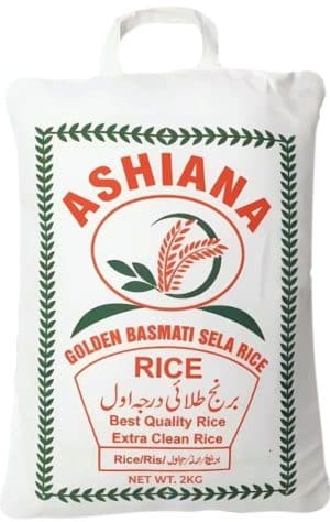 Ashiana Golden Basmati Sella Ris 2 kg