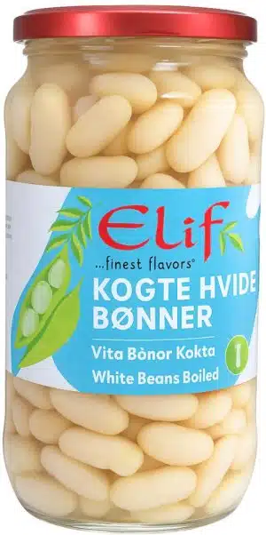 Elif Hvide Bønner 580 g