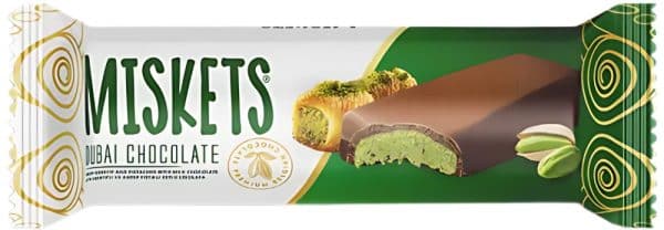 Miskets Dubai Chokoladebar 25 g