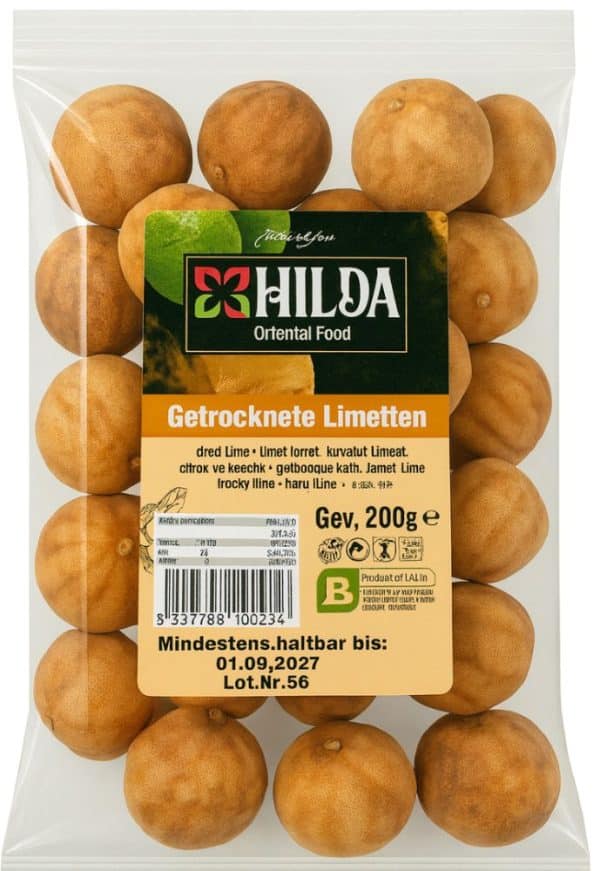 Hilda Tørrede Lime 200 g