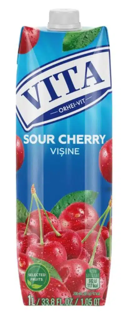 Vita Surkirsebær Nektar, Frugtkød 1 l