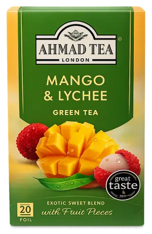 Ahmad Tea Mango & Lychee Te 20 stk