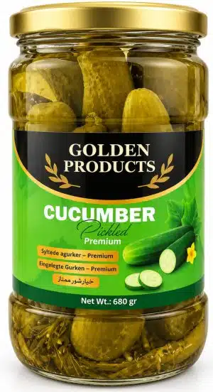 Inlagda gurkor Premium 680 g